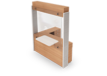 پیشخوان-بانکی-پلی-ساید-تیپ-4845-41 -  - https://mohitara.com